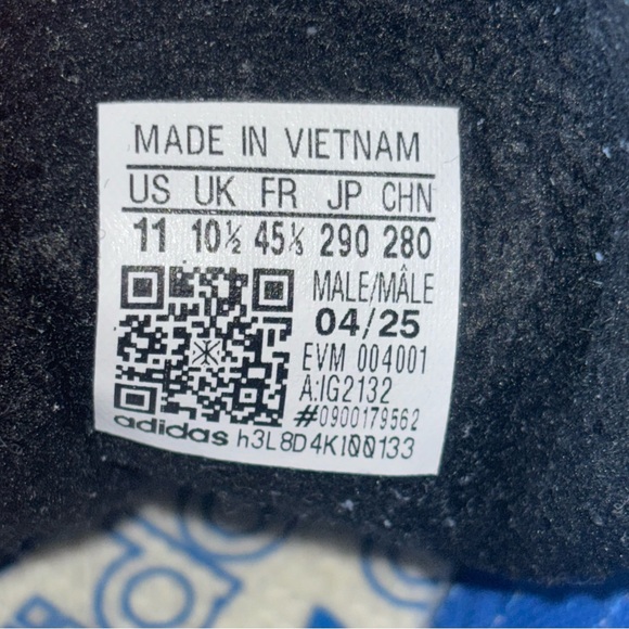 adidas Blue and White SL72RS - Picture 10 of 12